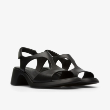 Camper Trisha Sandals Black - Womens Singapore GBRWBX-062